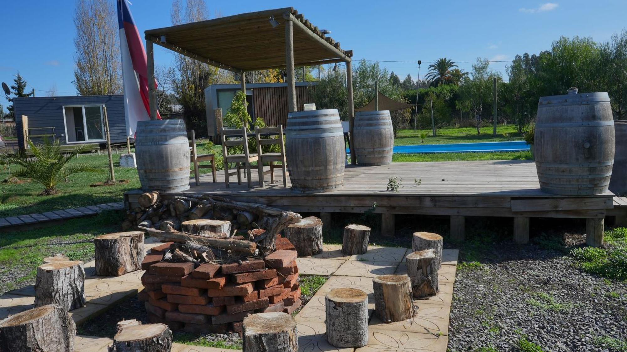 Cabanas Y Padel Tinycolchagua Cl Santa Cruz Exterior photo